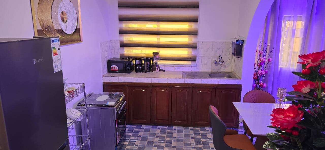 Vue cuisine équipée